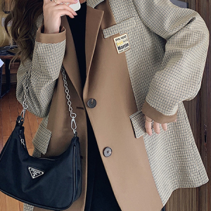 Blazer, Blazers, color:As Picture|size:L, JustFashionNow