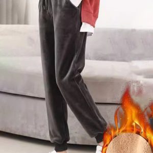 Casual Plain Long Pocket Stitching Sweatpants & Joggers, Pants, color:Color4|size:3XL, Noracora