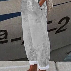 Casual Loosen Pants, Pants, color:Gray|size:XXL, JustFashionNow