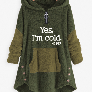 Loose Hoodie Casual Sweatshirt, Sweatshirts & Hoodies, color:Green|size:XXL, JustFashionNow
