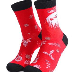 Christmas Elk Socks, Underwear & Socks, color:As Picture|size:One-size, catalog Noracora shop