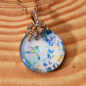 Creative Crystal Flower Bird Necklace, Accessories, color:Color5|size:One-size, Stylewe
