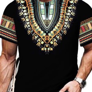 Crew Neck Casual T-Shirt, T-Shirts, color:Color8|size:5XL, JustFashionNow