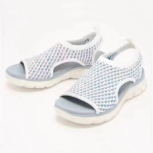 Women's Orthotic Sport Sandals, Flexible Upgrade Washable Slingback Sandals, Orthopedic Slide Sport Women's Shoes, color:Light Blue|size:43, Lilicloth.com