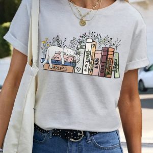 Women's Eras's Tour Lover Print Casual T-Shirt, color:White|size:3XL, Lilicloth.com