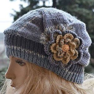 JFN  Colorful Wool Cap, Women Hats, color:As Picture|size:One-size, JustFashionNow