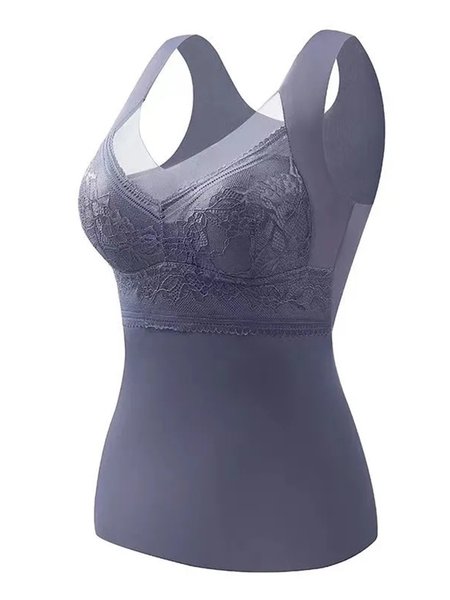 Traceless Latex Push Up Sports Bra Fit Comfortable Bra & Bralette, Bra & Bra Sets, color:Gray|size:4XL, JustFashionNow