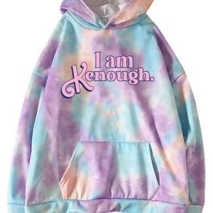 Tie Dye Loose Casual Hoodie, Sweatshirts & Hoodies, color:Color5|size:4XL, JustFashionNow