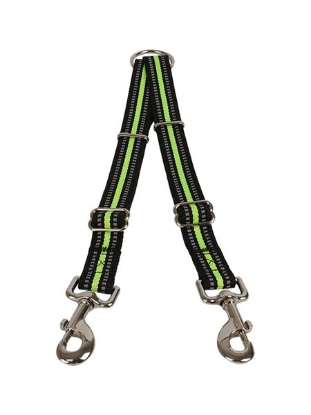 Lilicloth X Funnpaw Pet One Drag Two Traction Rope, color:Green|size:L, Lilicloth.com