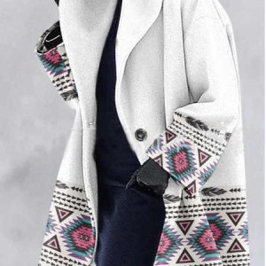 Shawl Collar Casual Loose Other Coat, Coats, color:Gray|size:XXL, JustFashionNow