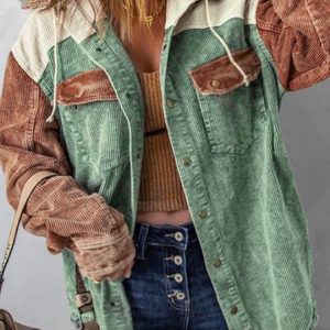 Hoodie Casual Color Block Jacket, Jackets, color:Multicolor|size:XXL, JustFashionNow