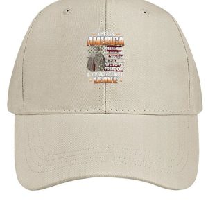 Men's This Is America If You Don't Like It Leave Cotton Baseball Caps, color:Khaki|size:One-size, Lilicloth.com
