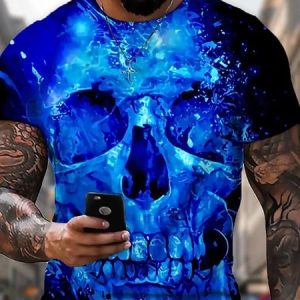 Casual Crew Neck T-Shirt, T-Shirts, color:Color6|size:5XL, JustFashionNow
