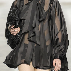 Loose Shirt Collar Casual Blouse, Blouses and Shirts, color:Black|size:XXL, Stylewe