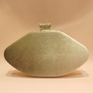 Elegant Lip Shape Velvet Ladies Clutch Party Banquet, Bags, color:Apricot|size:One-size, Noracora