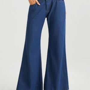 Denim Urban Loose Jeans, Jeans, color:Denim Blue|size:XXL, Stylewe