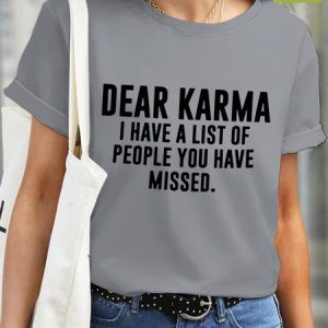 Dear Karma Waterproof Oilproof Stainproof Fabric Women's T-Shirt, color:Gray|size:3XL, Lilicloth.com