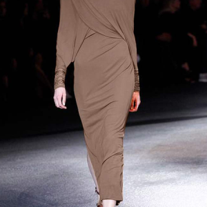 Regular Fit High Elasticity Crew Neck Long sleeve Urban Maxi Dress, Maxi Dresses, color:Brown|size:XXL, Stylewe