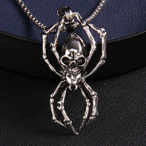 Man's Skull Pendant, color:As Picture|size:M, Lilicloth.com