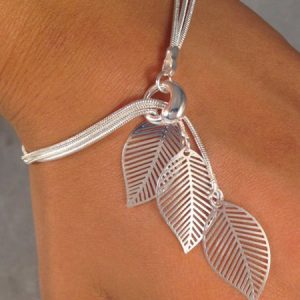 JFN  Alloy Bracelet, Bracelets, color:Silver|size:One-size, JustFashionNow