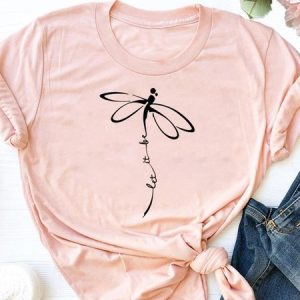 Casual Text Letters Crew Neck Regular Fit T-Shirt, T-Shirts, color:Color9|size:3XL, JustFashionNow