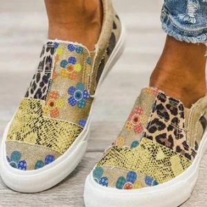 JFN  Women Casual Daily Breathable Sneakers, Flats, color:Multicolor|size:US 11, JustFashionNow