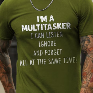 Casual Letter Pattern Short Sleeve T-Shirt Street Daily Men's Clothing, T-Shirts, color:Green|size:3XL, JustFashionNow