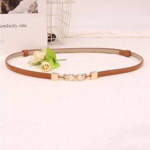 Pearl Metal Women's Belts, Belts, color:Camel|size:One-size, Stylewe