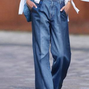 Denim Casual Color Block Regular Fit Jeans, Jeans, color:Blue|size:XXL, Stylewe