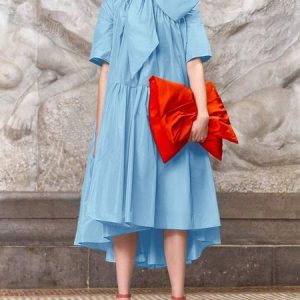Plain Elegant Loose Midi Dress With No Belt, Maxi Dresses, color:Blue|size:XXL, Stylewe