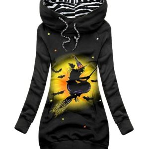 Halloween Regular Fit Casual Sweatshirt, Sweatshirts & Hoodies, color:Black|size:XXL, JustFashionNow