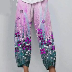 Casual Loose Cotton And Linen Pants, Pants, color:Color7|size:5XL, JustFashionNow