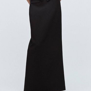 Lightweight Regular Fit Urban Maxi Skirt, Skirts, color:Black|size:XXL, Stylewe