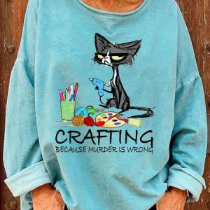 Loose Text Letter Crew Neck Sweatshirt, Sweatshirts & Hoodies, color:Blue|size:XXL, JustFashionNow