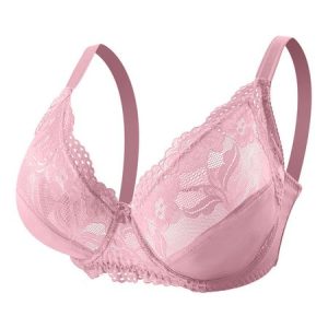 Plain Casual Bra, LINGERIES, color:Cameo|size:4X, Noracora