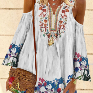 Vintage A-Line Dress, Short, color:White|size:3XL, Noracora
