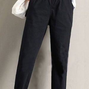 Cotton Casual Jeans With No, Denim&Jeans, color:Black|size:3XL, Noracora