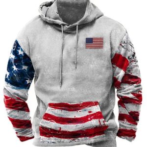 Casual Abstract Hoodie, Sweatshirts & Hoodies, color:Color5|size:4XL, JustFashionNow