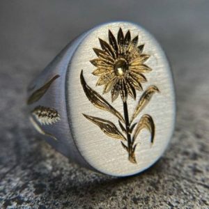 casual ring, Rings, color:Silver|size:10, JustFashionNow