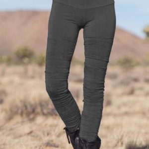 Solid Casual Pants, leggings, Roselinlin - Online Catalog