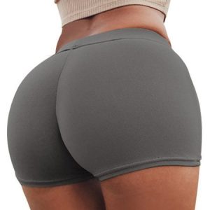 Multicolor Leggings Boxer Briefs, Boyshorts, color:Light Gray|size:5XL, JustFashionNow