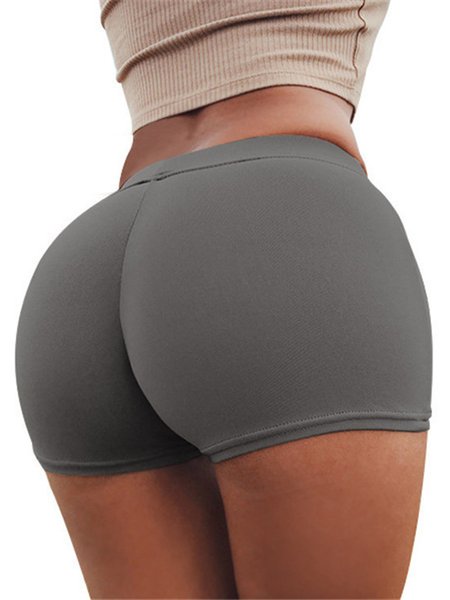 Multicolor Leggings Boxer Briefs, Boyshorts, color:Light Gray|size:5XL, JustFashionNow