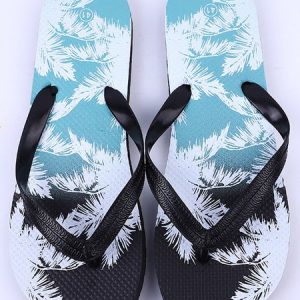 Men's Beach Pattern Flip Flops, Flats & Loafers, color:Color2|size:44, JustFashionNow