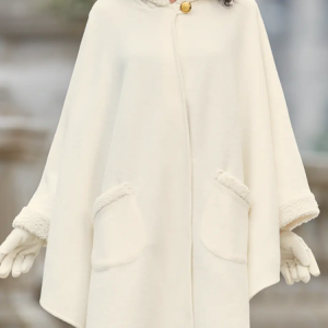 Plain Hoodie Casual Other Coat, Cardigans, color:White|size:XXL, JustFashionNow