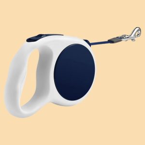 Lilicloth X Funnpaw Pet Retractable Leash, color:Royal Blue|size:M, Lilicloth.com