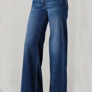 Washing Process Casual Loose Jeans, Jeans, color:Blue|size:XXL, JustFashionNow