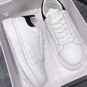 Solid Color Casual Sneakers, Sneakers, color:Black|size:41, JustFashionNow