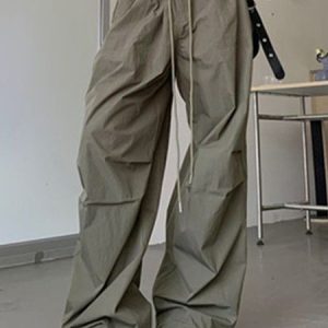 Sports Loose Plain Pants, Pants, color:Gray|size:3XL, Noracora