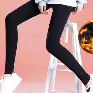 Casual Tight Floral Leggings, Leggings, color:Black|size:One-size, Noracora