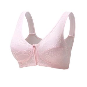Casual Lace Lace Bra & Bralette, Lingeries, color:Shrimp Red|size:4XL, Noracora